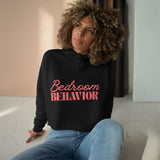 BEDROOM BEHAVIOR CROPPED HOODIE