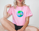 "BADDEST BITCH ON THE PLANET" CROPPED T-SHIRT