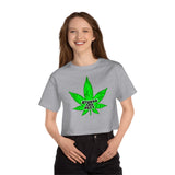 "STONED AND SEXY" CROPPED T-SHIRT