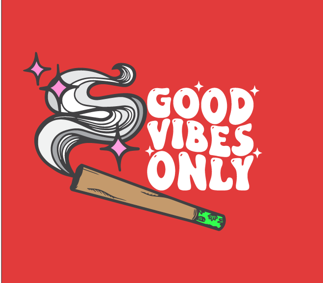 GOOD VIBES ONLY THONG