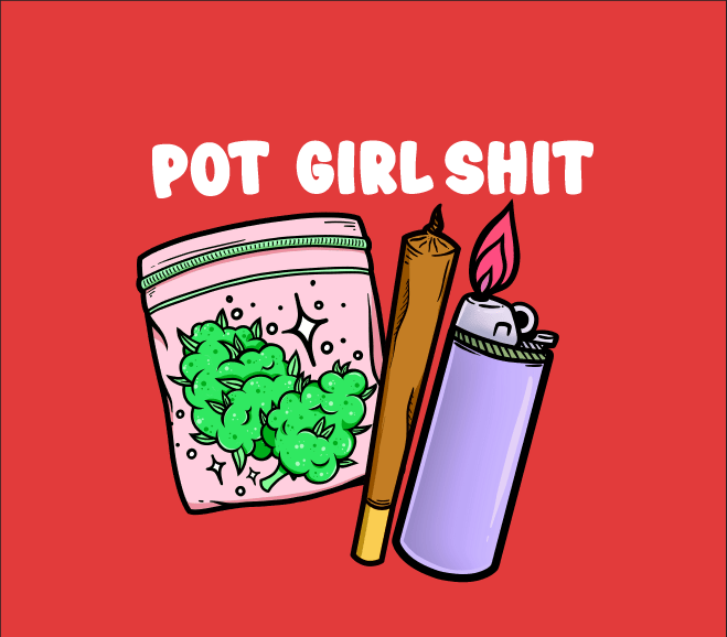 POT GIRL SHIT THONG